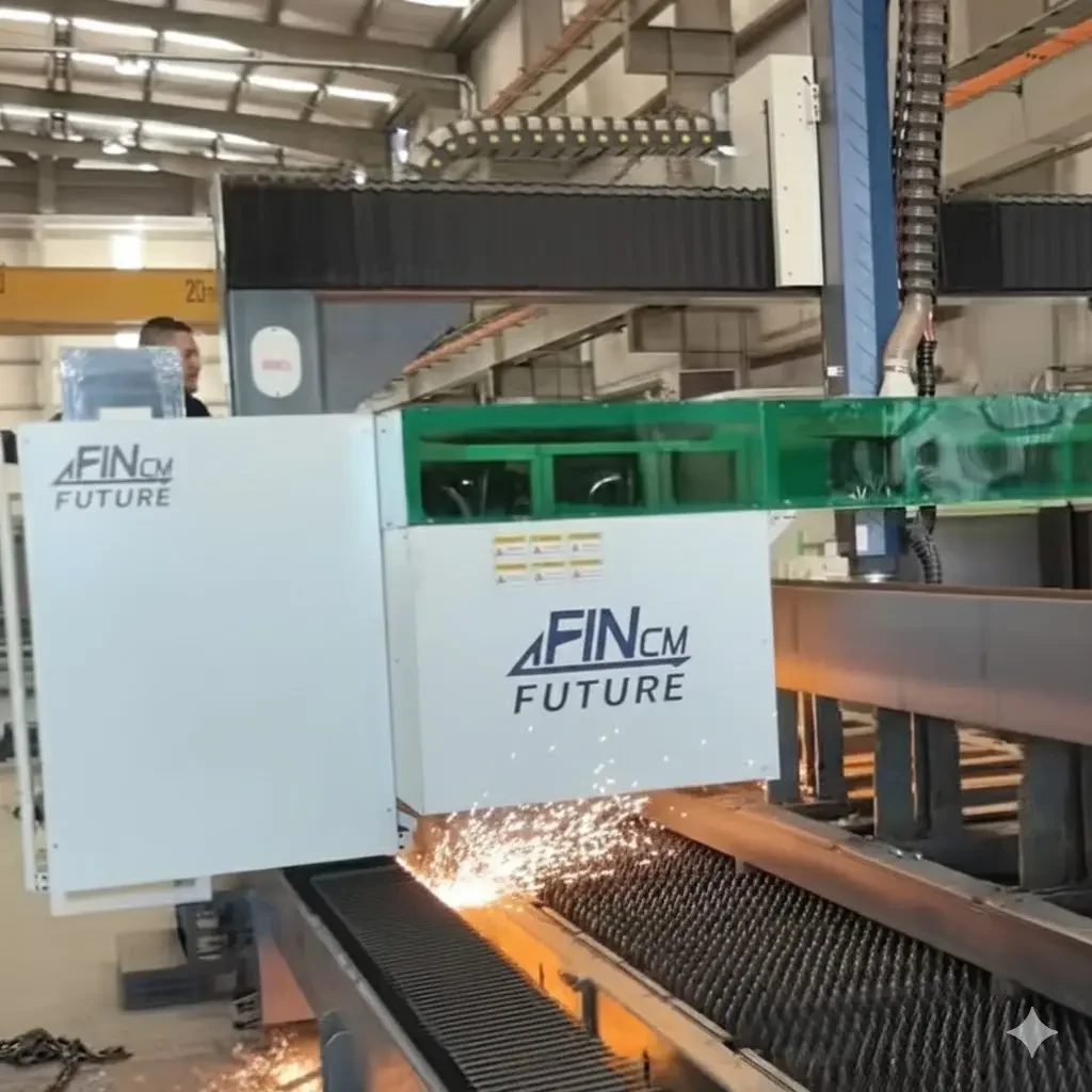 20kw-h-beam-laser-cutting-machine-installation-mexico
